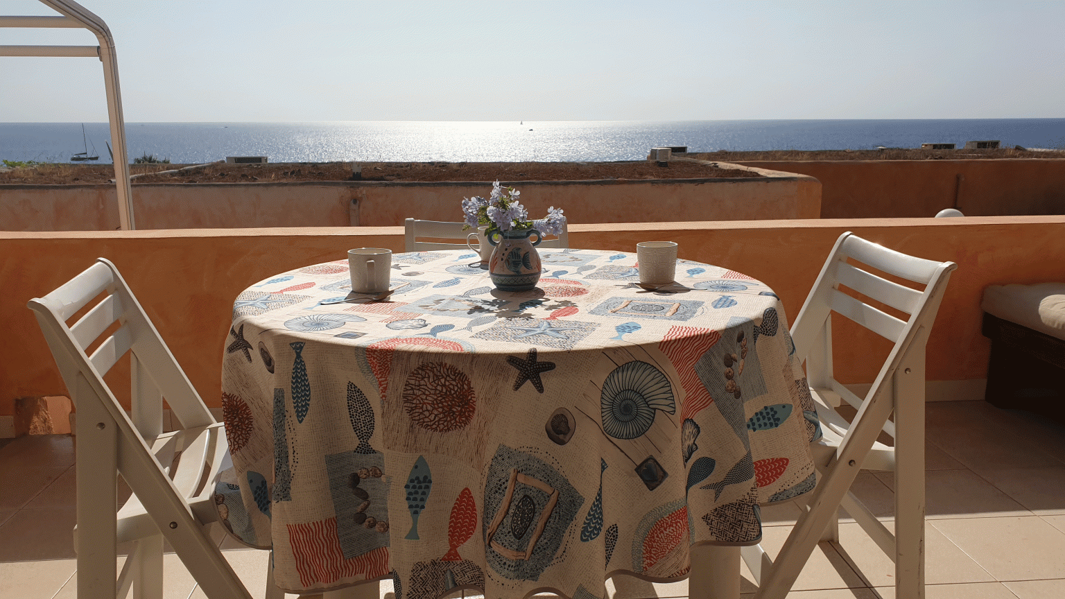 Il terrazzo vista mare