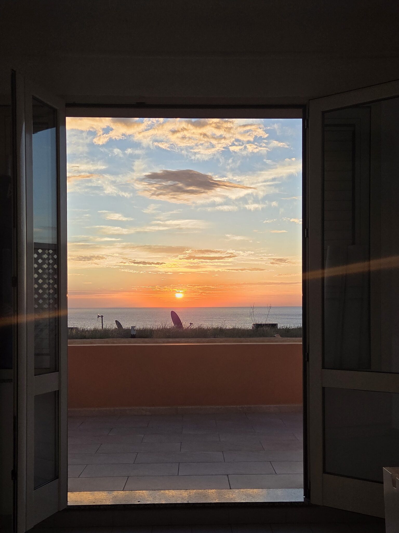 Il risveglio vista mare