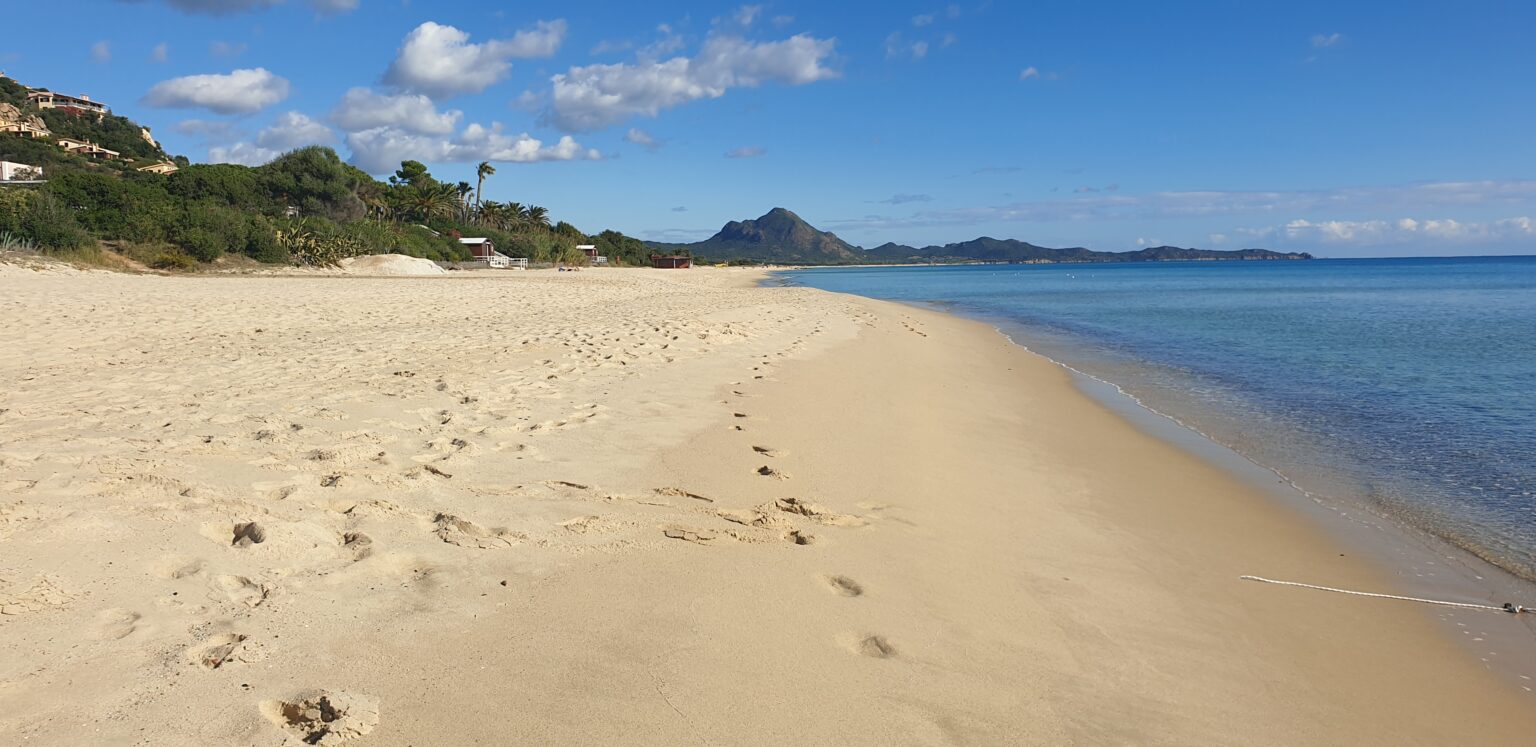 La spiaggia di Costa Rei